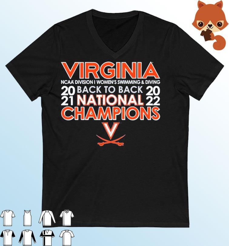 Virginia Tech ACC Women's Swimming & Diving Champions 2023 shirt