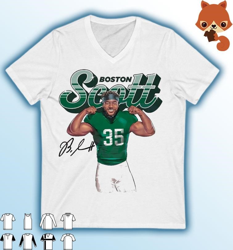 Boston Scott Philadelphia Eagles Shine Signature Shirt