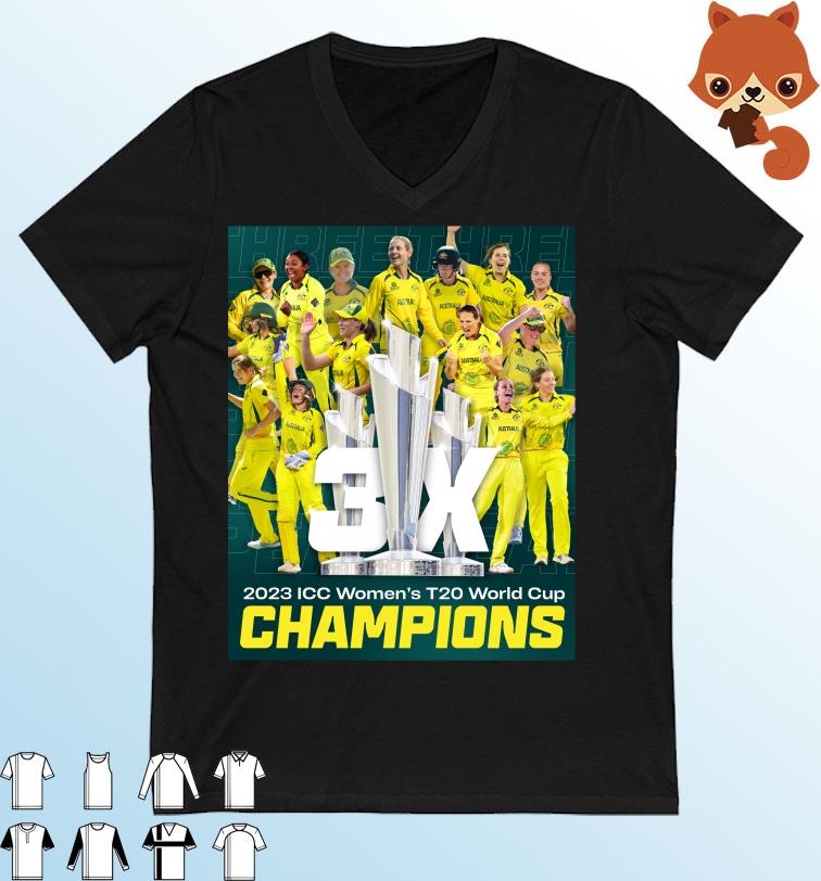 Australia 2023 ICC Women's T20 World Cup Champions Shirt