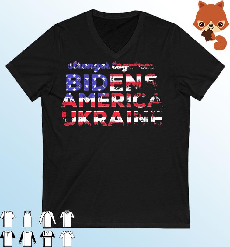 Biden's America Ukraine Biden Flag Shirt