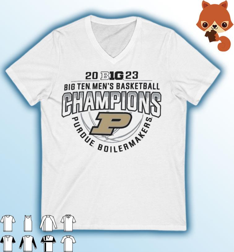 Big 10 Championship 2023 Champions Purdue Men's Basketball shirt