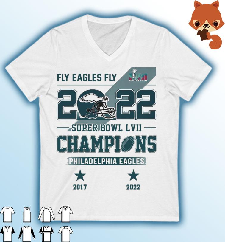 Fly Eagles Fly 2022-2023 Super Bowl LVII Champions Philadelphia Eagles Shirt