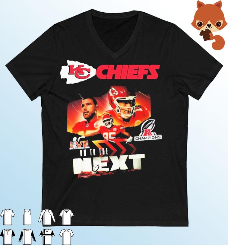 Kansas City Chiefs 2023 AFC Conference Champions On To The Next Superbowl LVII Shirt