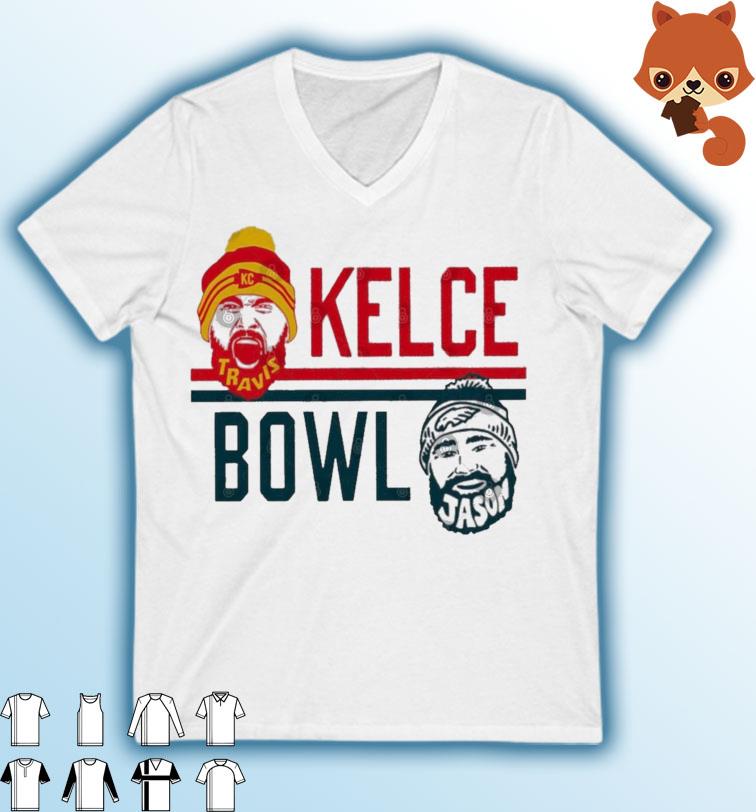 Kelce Travis vs Kelce Jason Kelce Bowl T-Shirt