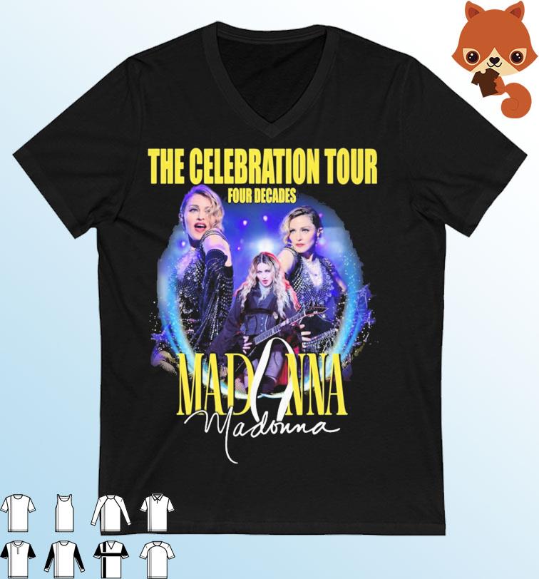 Madonna The Celebration Tour Four Decades 2023 Shirt