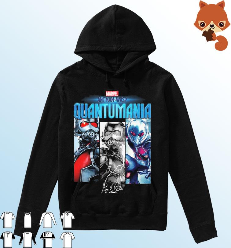 Marvel Ant-Man And The Wasp Quantumania Signatures Shirt Hoodie
