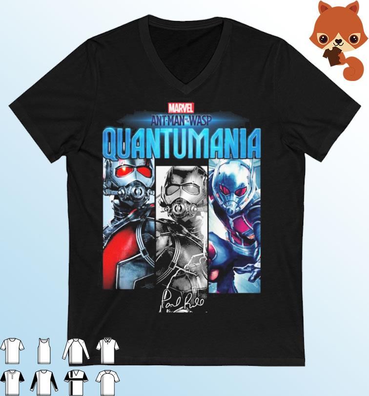 Marvel Ant-Man And The Wasp Quantumania Signatures Shirt