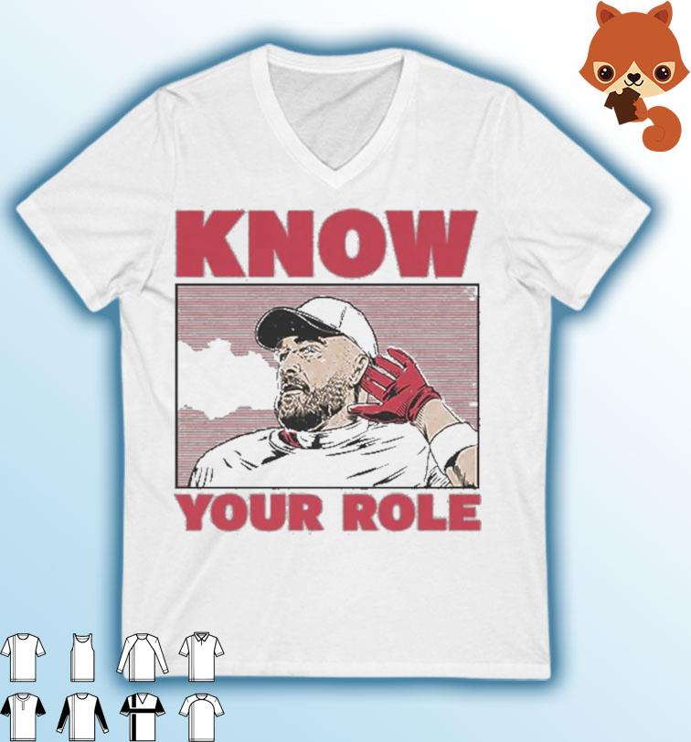 Travis Kelce Know Your Role Vintage Shirt
