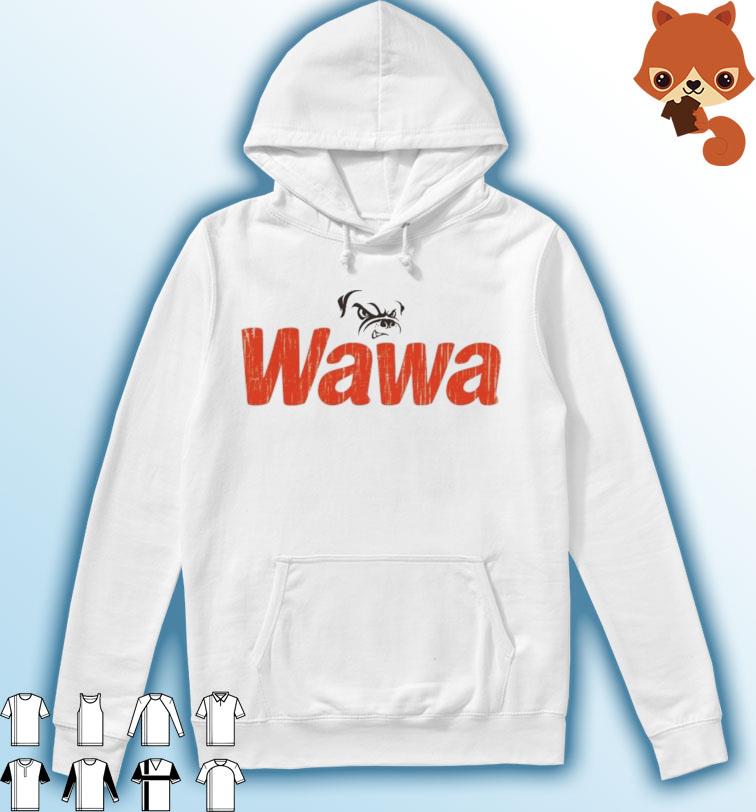 WaWa Cleveland Browns Bull Mastif Dog Logo Shirt Hoodie