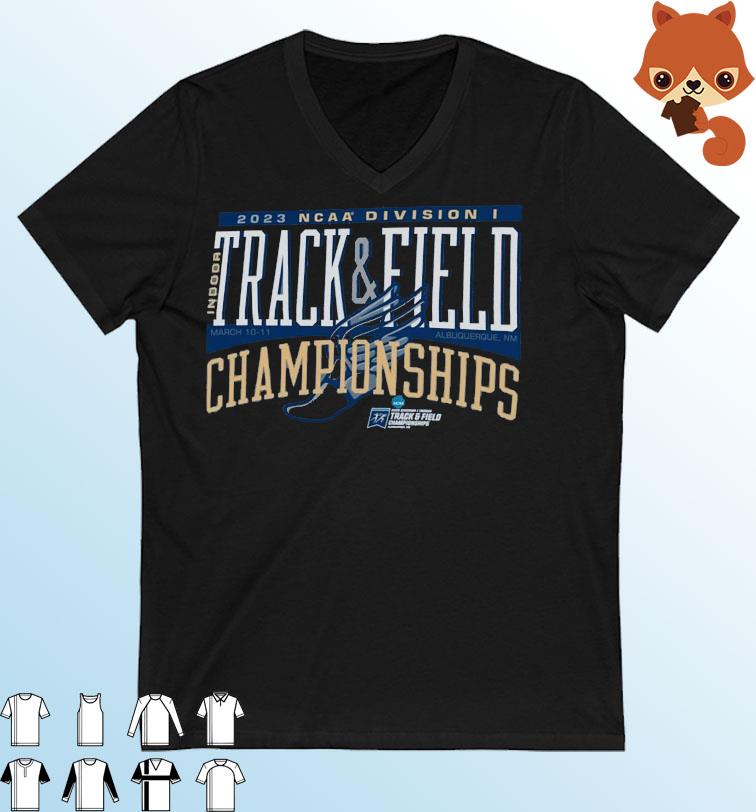 2023 Division I Indoor Track & Field Final championship shirt