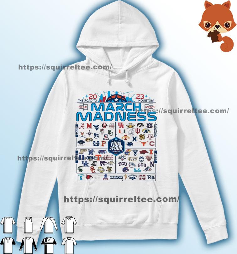 2023 Men's Basketball March Madness Field of 68 Shirt Hoodie
