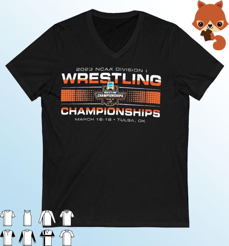 2023 NCAA Division I Wrestling Championship March 16-18 Tusla shirt