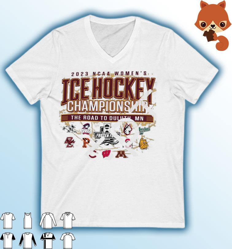 2023 NCAA Women's Ice Hockey Championship shirt