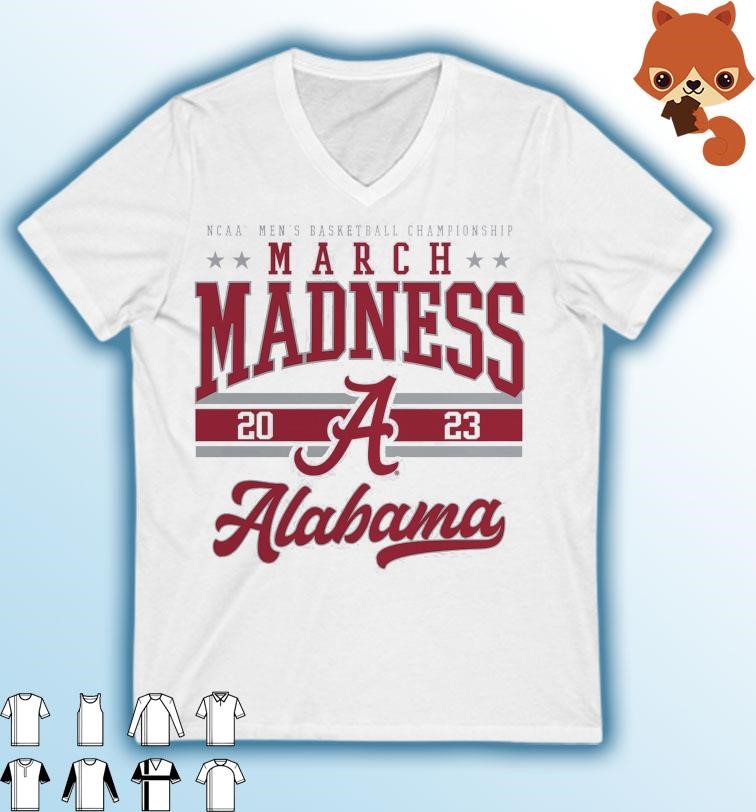 Alabama Crimson Tide NCAA Men's Basketball Tournament March Madness 2023 Shirt