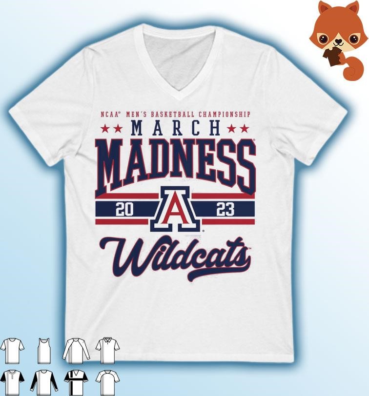 Arizona Wildcats NCAA Men's Basketball Tournament March Madness 2023 Shirt