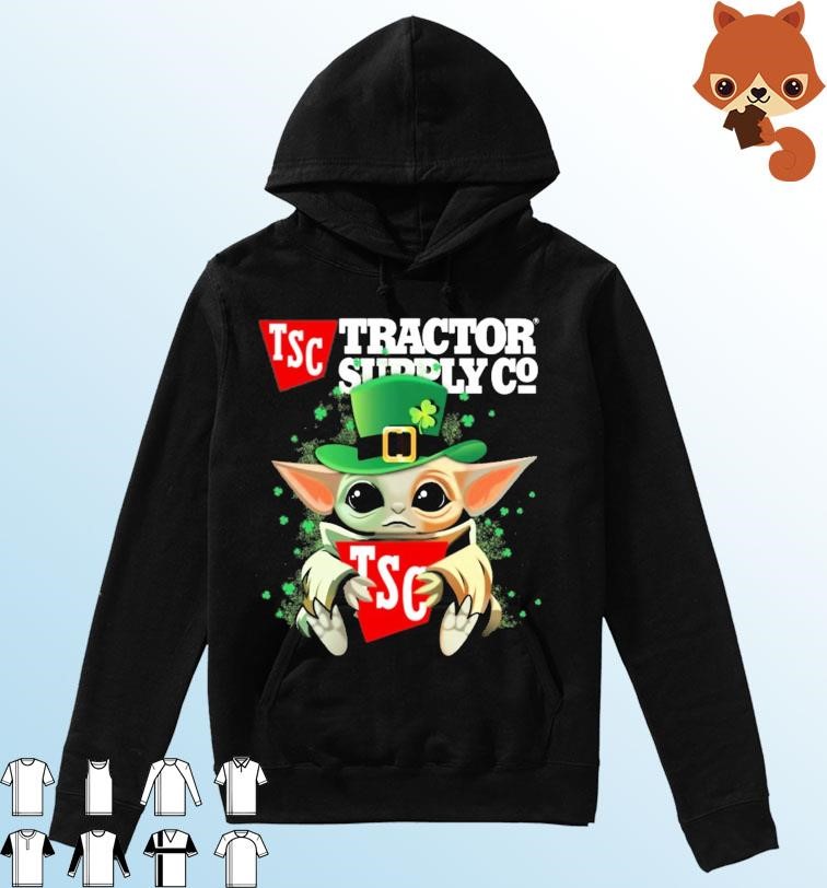 Baby Yoda Hug TSC Logo St Patrick's Day Shirt Hoodie.jpg