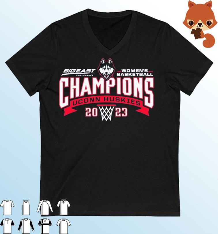 Big East Conference Women's Basketball Champions Uconn Huskies 2023 shirt