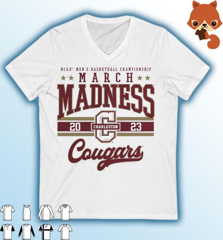 Charleston Cougars NCAA Men's Basketball Tournament March Madness 2023 Shirt