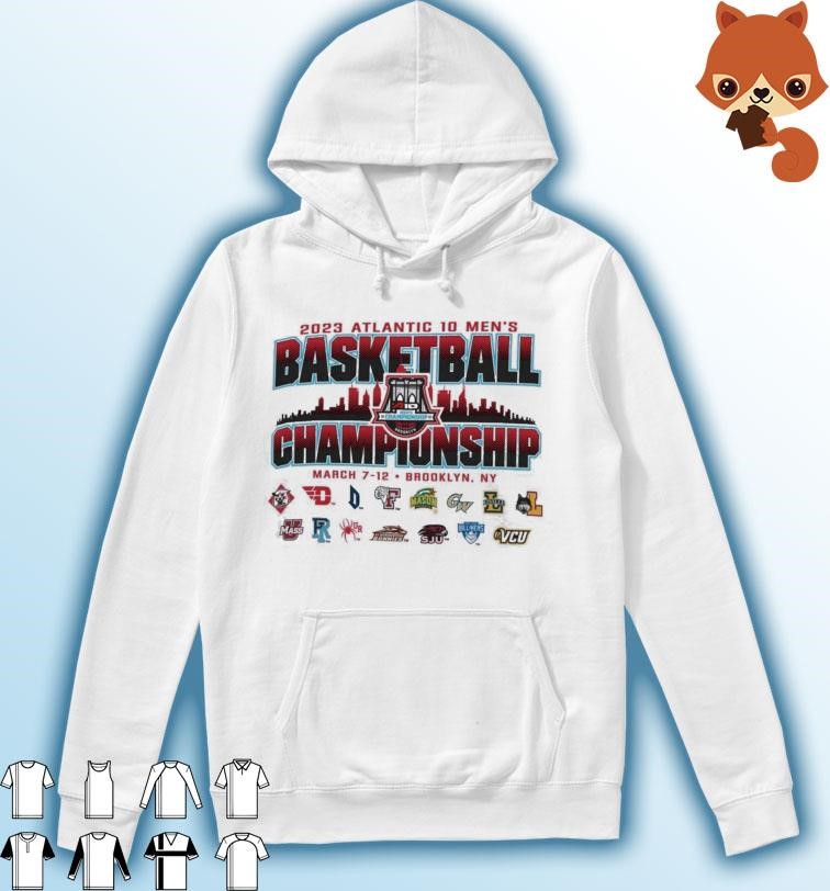 College Team Basketball 2023 A-10 Men's Basketball Championship Shirt Hoodie.jpg