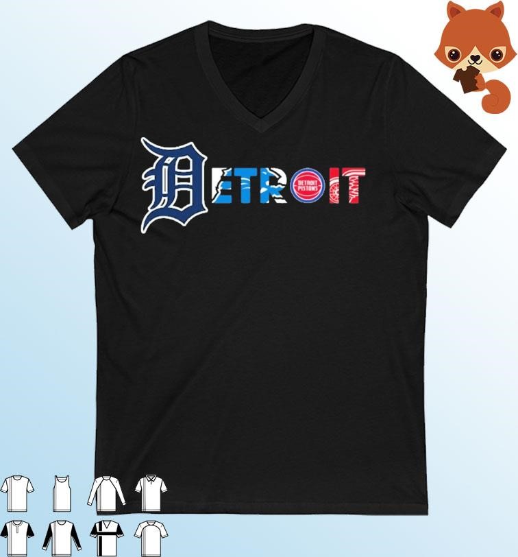 Detroit Sport Teams Logo Shirt