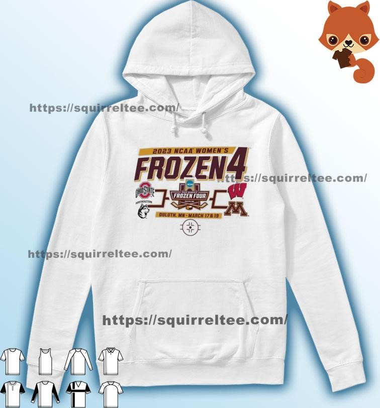 Duluth, MN NCAA Women's Ice Hockey 2023 Frozen Four shirt Hoodie.jpg