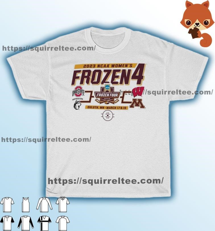 Duluth, MN NCAA Women's Ice Hockey 2023 Frozen Four shirt