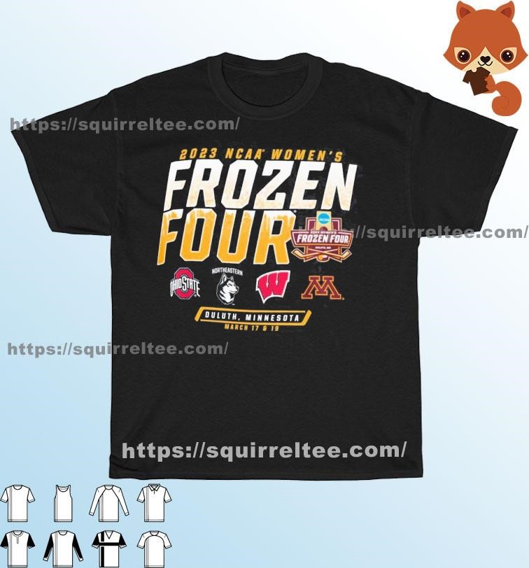 Frozen Four NCAA DIII Women's Ice Hockey 2023 shirt