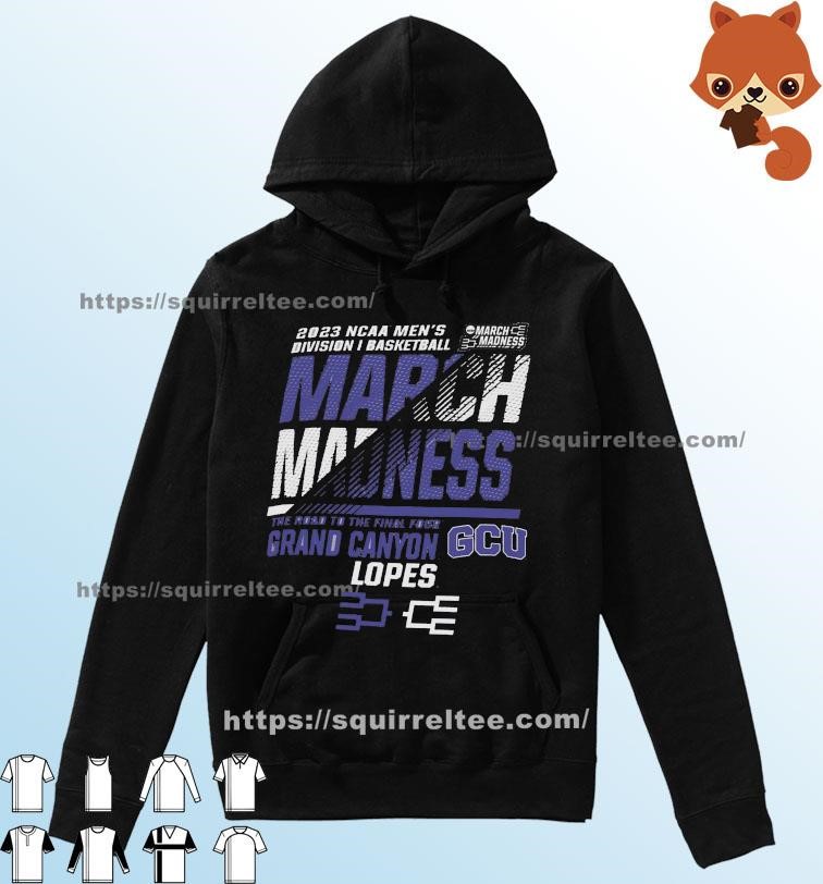 GCU Men's Basketball 2023 NCAA March Madness The Road To Final Four Shirt Hoodie.jpg