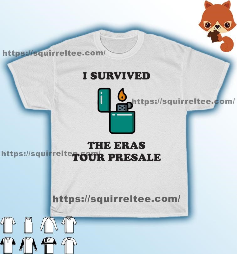 I Survived The Eras Tour Presale Shirt
