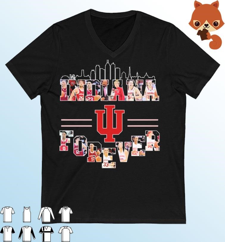 Indiana Forever Basketball Team Skyline Shirt