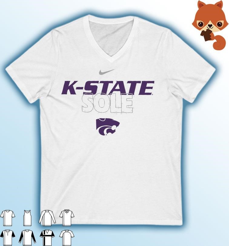 Kansas State Wildcats Men's K-State Sole shirt