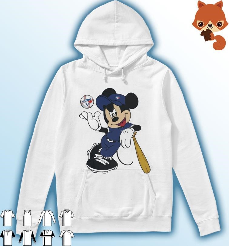 Mickey Mouse For Toronto Blue Jays Baseball Shirt Hoodie.jpg