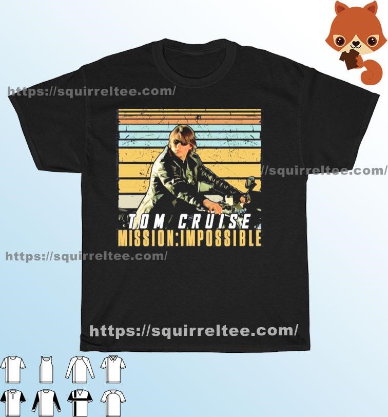Mission Impossible Retro Movie Section 2 Tom Cruise Shirt