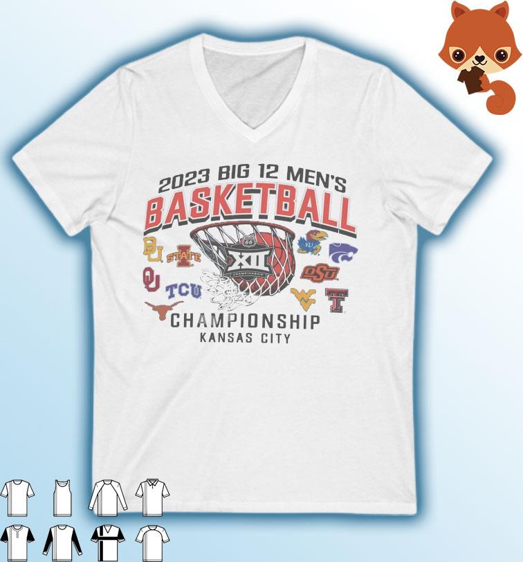 2023 Big 12 Men's Basketball Championship Kansas City Shirt