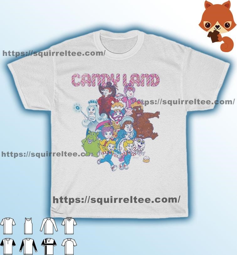 New Design Candy Land Group Shot Logo Shirt