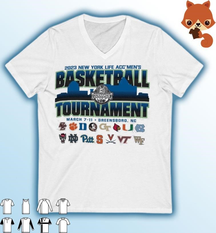 New York Life 2023 ACC Men's Basketball Championship Shirt