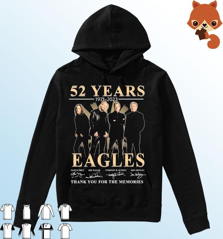 Official Eagles Band 52 Years Anniversary 1971-2023 Signatures Shirt Hoodie.jpg
