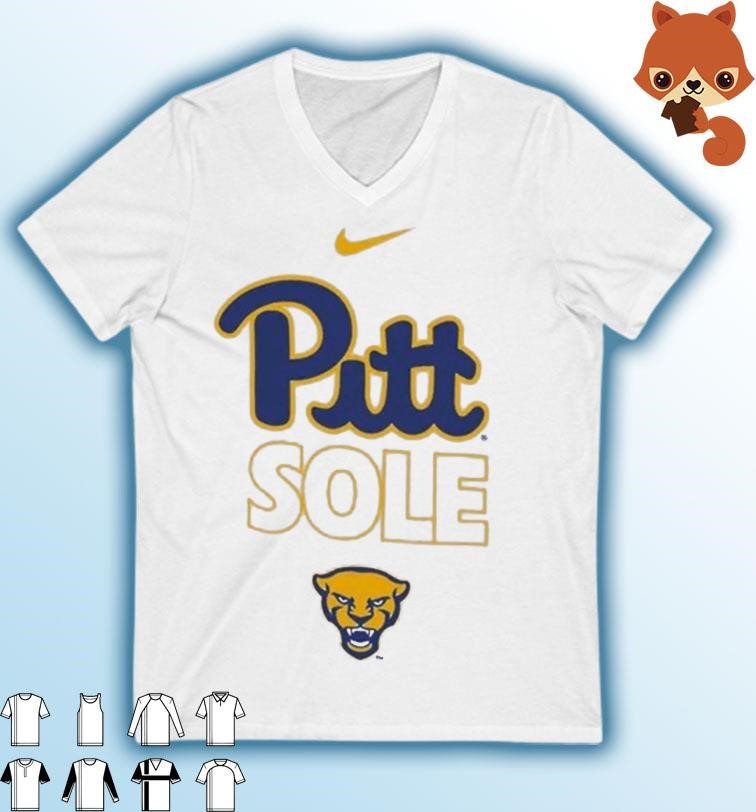 Pitt Panthers Basketball Nike Pitt Sole shirt