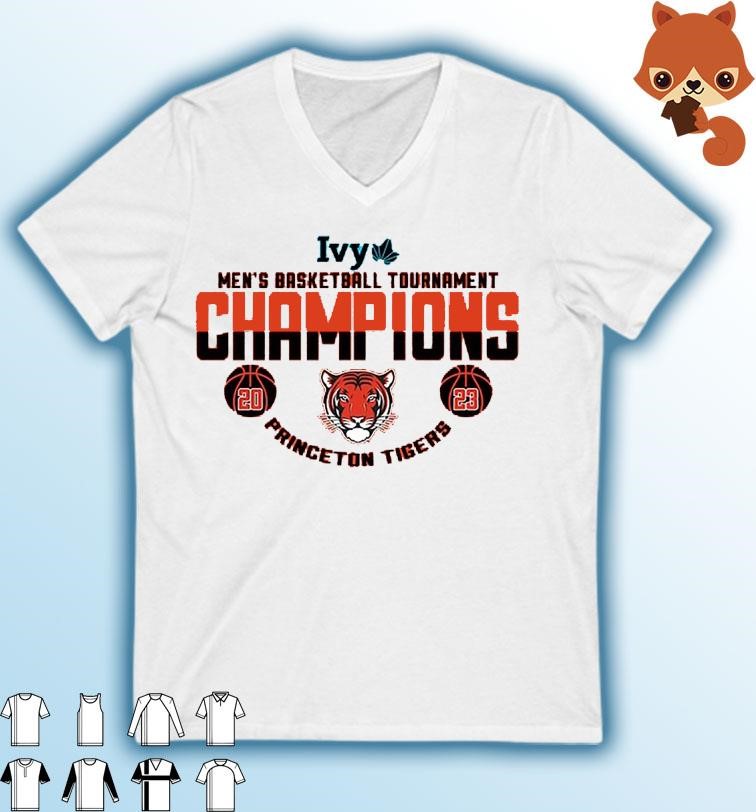 Princeton Tigers Men's Basketball 2023 Ivy League Tournament Champions Shirt