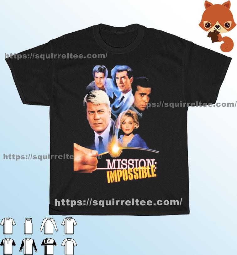 Retro Impossible Mission 60s Cast Tribute Shirt