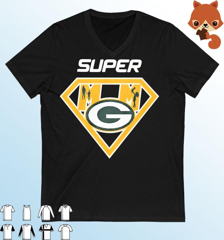 Super Man Super Green Bay Packers Shirt