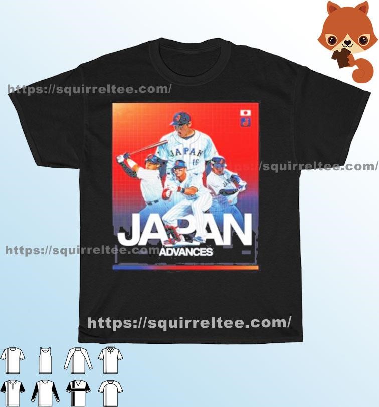 Team Japan Advances 5th Straight World Baseball Classic Semifinal Vintage T-Shirt