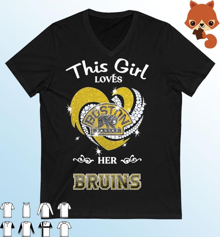 This Girl Loves Her Boston Bruins Hockey Shirt