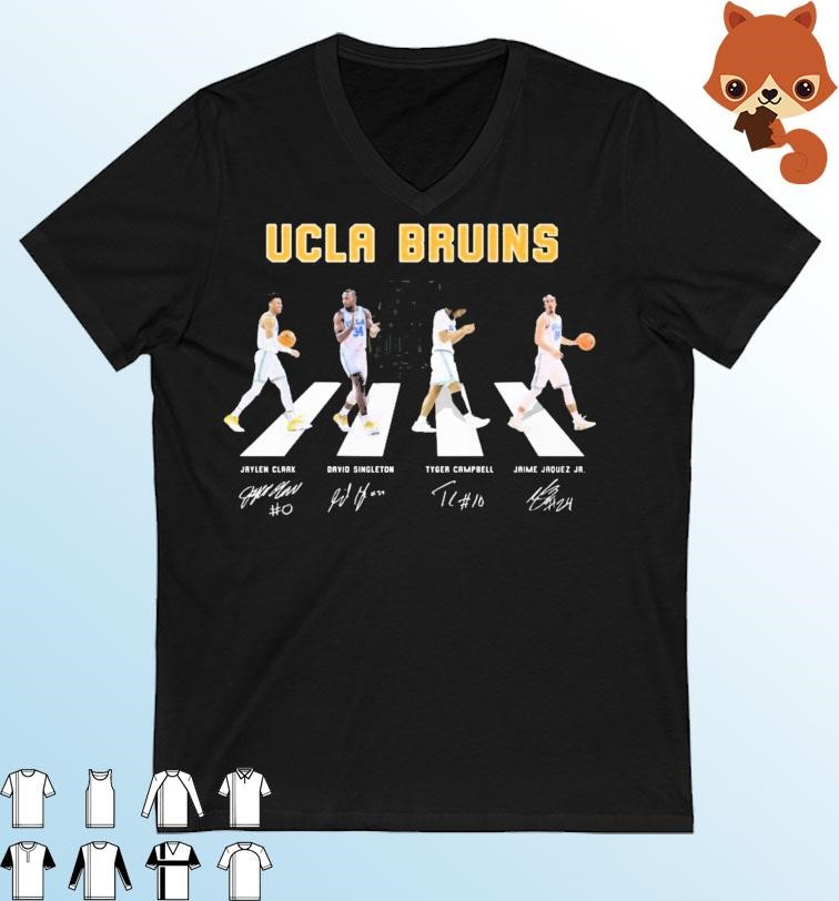 Ucla Bruins Team Basketball Abbey Road Signatures Shirt