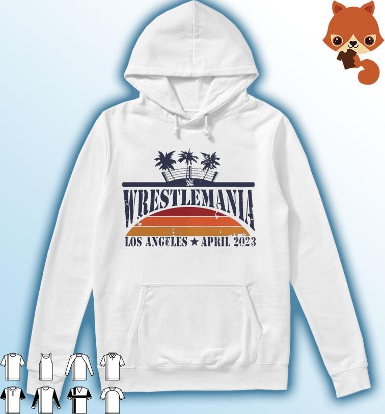 WWE WrestleMania 39 Palm Tree Logo Retro Shirt Hoodie.jpg