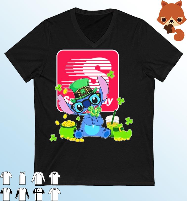 Baby Stitch And Speedway St Patrick's Day Shirt