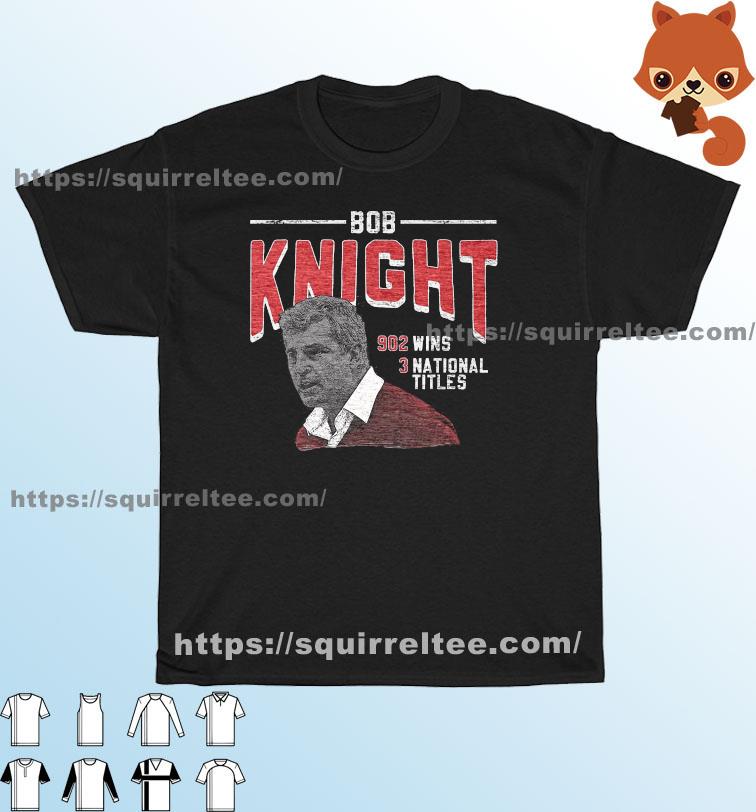 Bob Knight Career Achievements Shirt