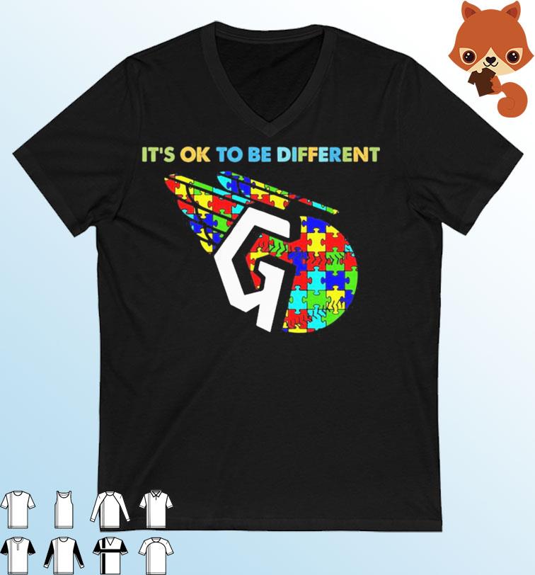 Cleveland Guardians It's Ok To Be Different Autism Awareness Shirt