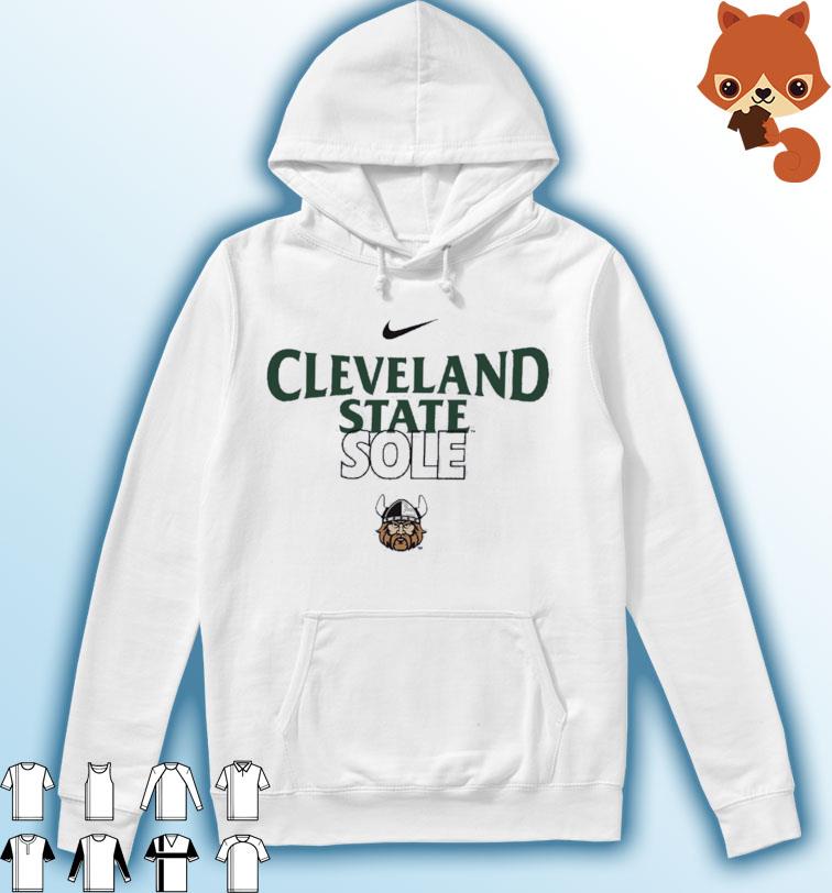 Cleveland State University Basketball Nike Sole s Hoodie