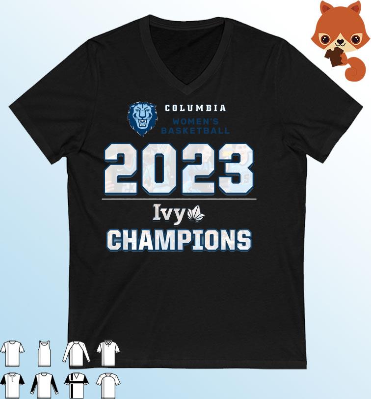 Columbia Women's Basketball 2023 Ivy League Champions Shirt